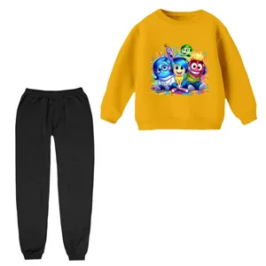 ست سویشرت و شلوار راحتی بچگانه مدل انیمیشن درون و بیرون