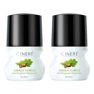 رول ضد تعریق  مردانه سینره مدل Savage Forrest حجم 50 میلی لیتر مجموعه 2 عددی