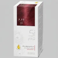 کیت رنگ مو زی فام شماره 6.66 حجم 50 میلی لیتر شرابی آتشین