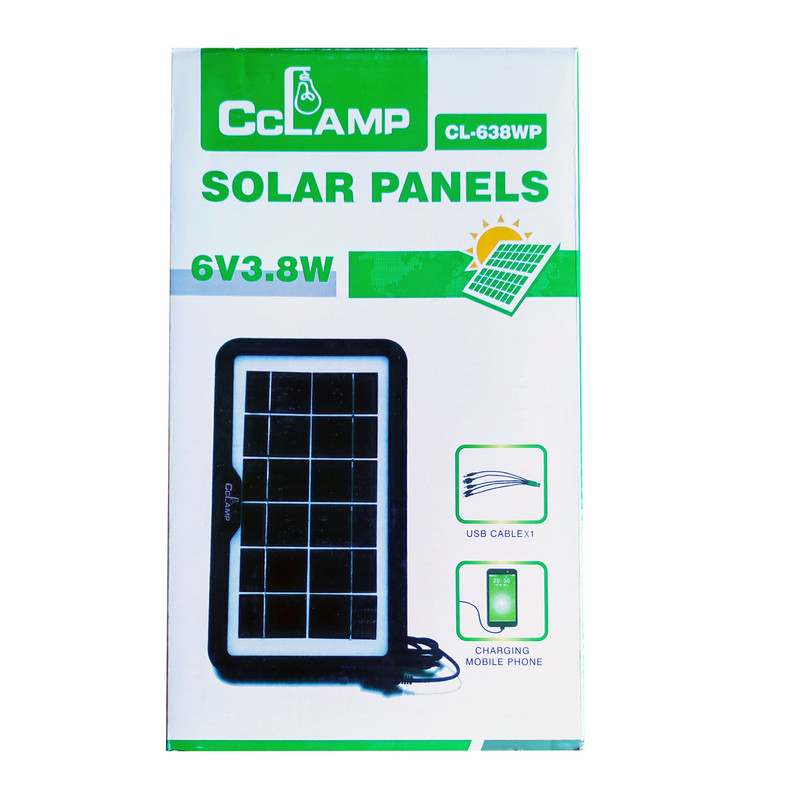 پنل خورشیدی سی سی لمپ مدل CL-638WP