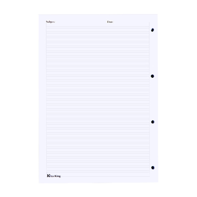 كاغذ زبان کلاسور كيان كينگ مدل چهار حلقه بسته 100 عددی