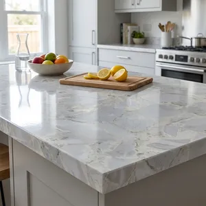 برچسب کابینت طرح سنگ هایگلاس مدل 8177