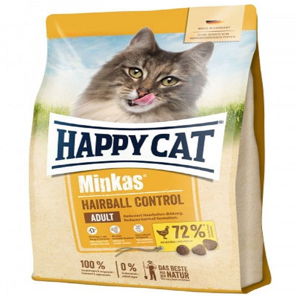 غذا خشک گربه هپی کت مدل Hairball Control وزن 10 کیلوگرم 