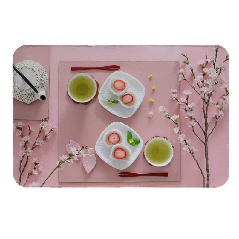 پادری طرح میز صبحانه کد 5685 سایز 110 × 80 سانتی متر