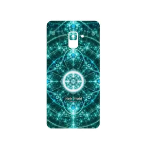 MAHOOT Mathematical Geometric Shape 4 Cover Sticker for Samsung Galaxy A8 Plus 2018