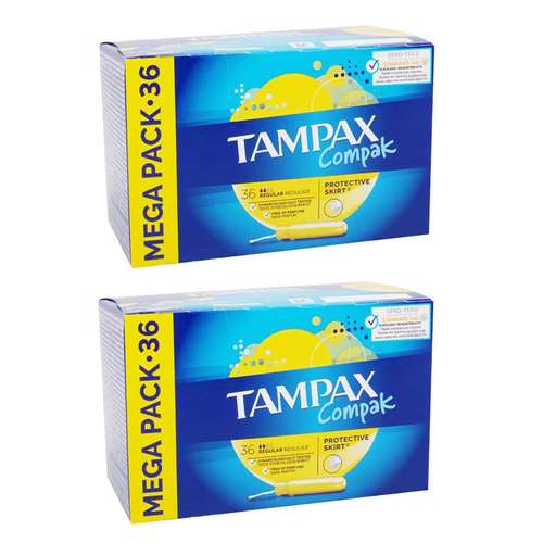 تامپون تامپکس مدل regular مجموعه 2 عددی