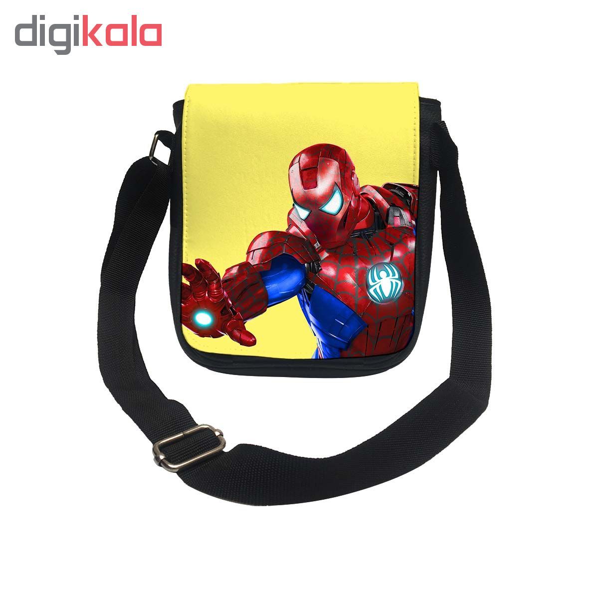 کیف دوشی طرح مرد عنکبوتی کد k175 -  - 2