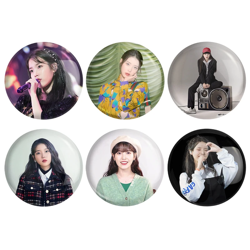 مگنت خندالو مدل آیو IU کد 1150A مجموعه 6 عددی