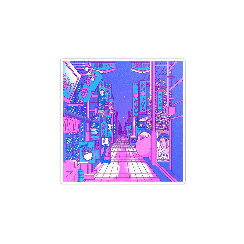 استیکر لپ تاپ ماسا دیزاین طرح ANIME مدل STKA00148