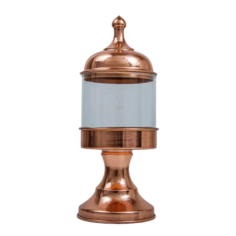 شکلات خوری مسی مدل کندی باکس کد alast0124 مجموعه 3 عددی