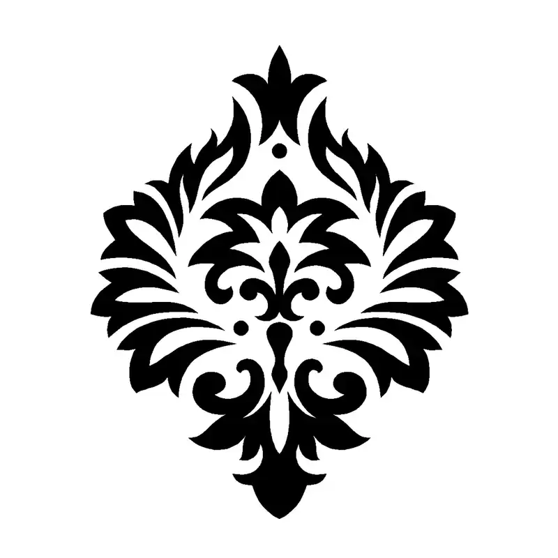 شابلون باتیس آرت طرح تذهیب کد 50-219