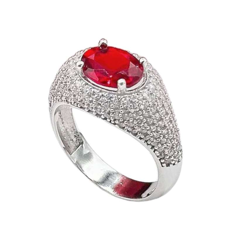 انگشتر نقره زنانه مدل RZZH-072 انگشتر نقره زنانه مدل RZZH-072