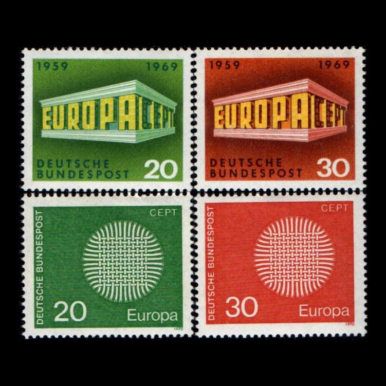 تمبر یادگاری مدل خارجی مجموعه 4 عددی