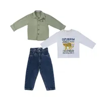 ست 3 تکه لباس پسرانه فیورلا مدل جنگلبان 35542