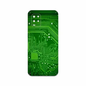 MAHOOT Green Printed Circuit Board Cover Sticker for Xiaomi Mi 10 Lite 5G
