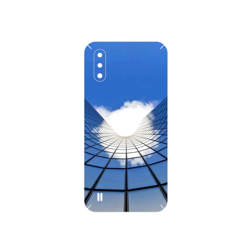 برچسب پوششی ماهوت مدل Glass skyscraper مناسب برای گوشی موبایل سامسونگ Galaxy M01