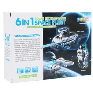کیت آموزشی مدل رباتیک خورشیدی فضایی space fleet 6 in 1