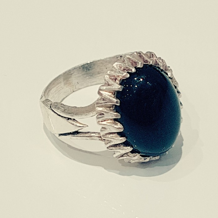 انگشتر نقره مردانه مدل P3000