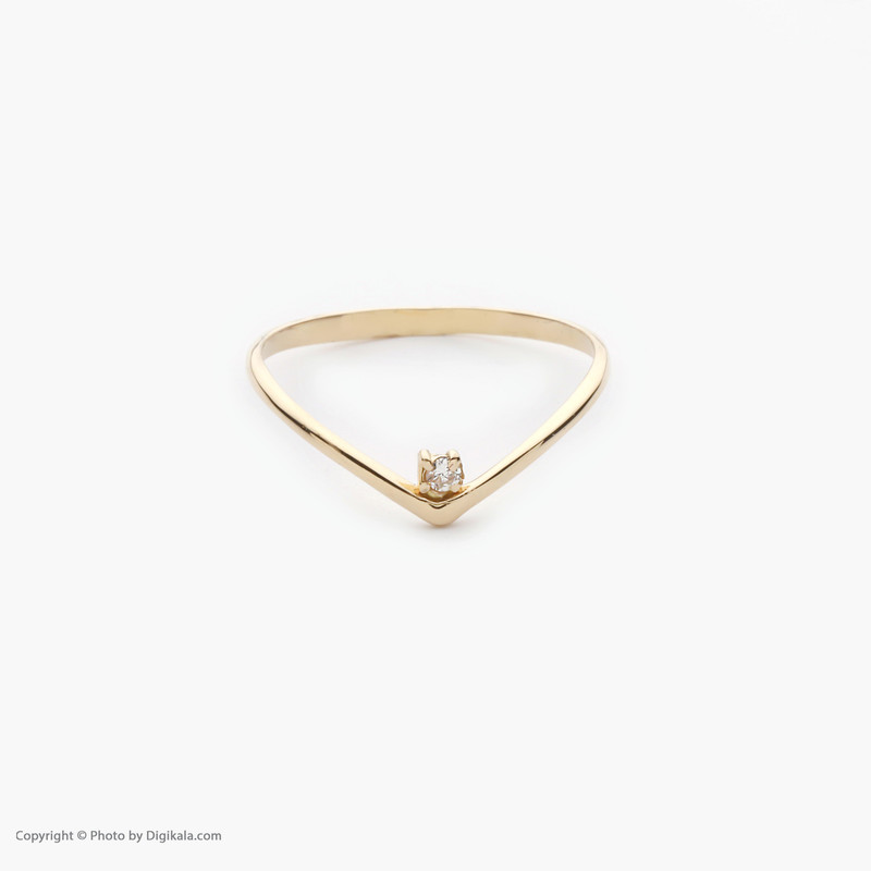 انگشتر طلا 18 عیار زنانه پرسته مدل WR455 انگشتر طلا 18 عیار زنانه پرسته مدل WR455