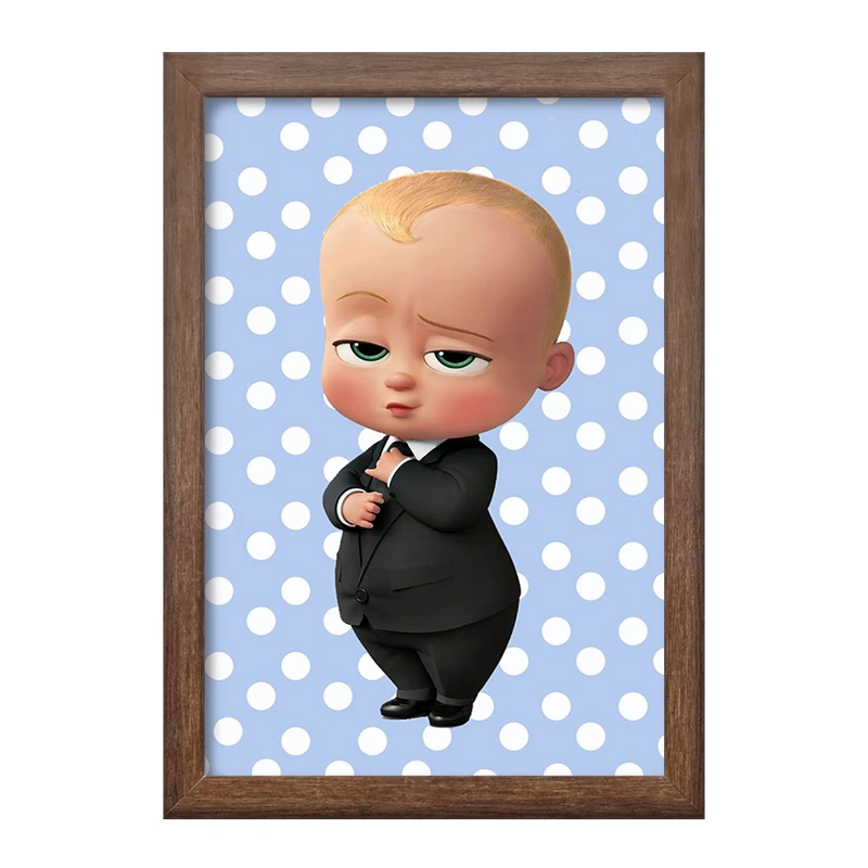 تابلو خندالو طرح انیمیشن بچه رئیس The Boss Baby  کد 1372