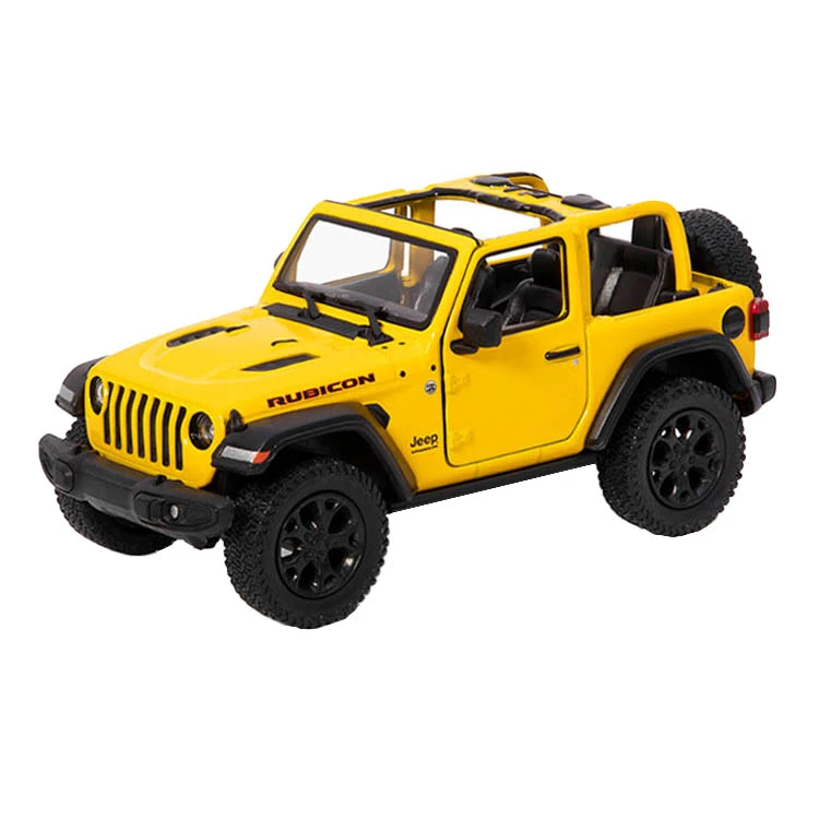 ماشین بازی کینزمارت مدل جیپ رانگلر 2018 Jeep Wrangler (Open Top) کد KT5412A