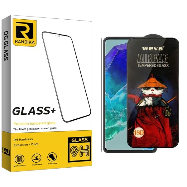 محافظ صفحه نمایش راندیکا مدل RK Airbag مناسب برای گوشی موبایل سامسونگ Galaxy M55