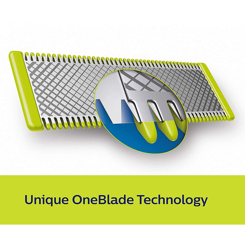 بهترین قیمت در کی سان بای تیغ ماشین اصلاح فیلیپس مدل ONE BLADE QP220/51 لوازم جانبی اصلاح