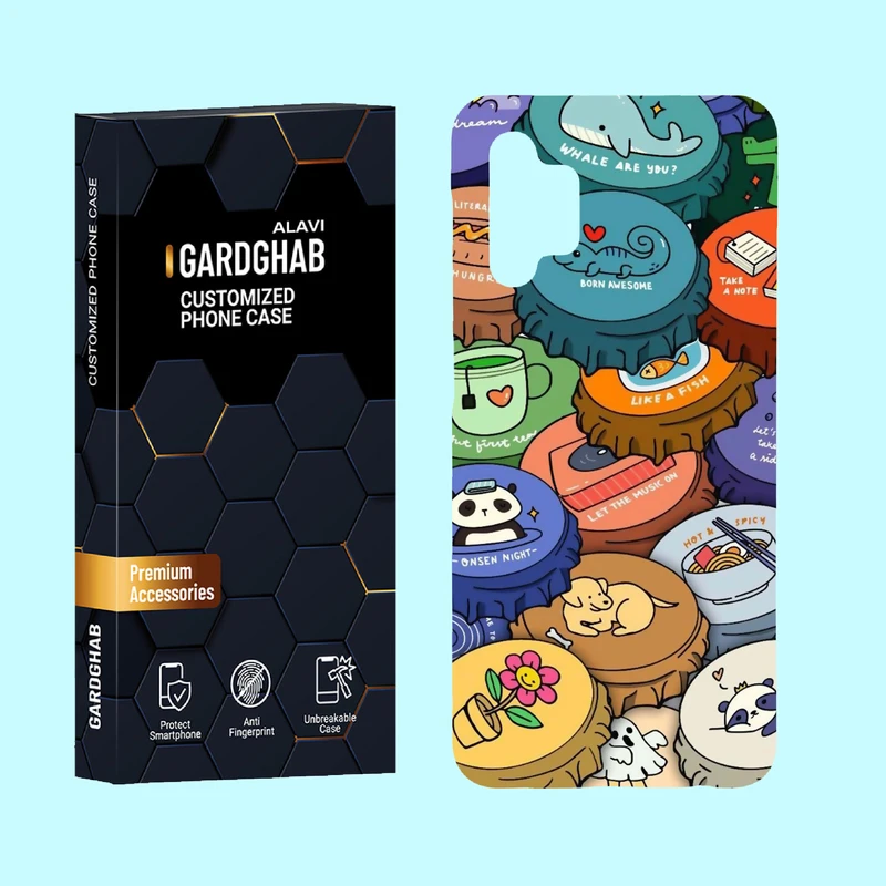 کاور گارد قاب علوی مدل کارتنی و انیمه مناسب برای گوشی موبایل سامسونگ Galaxy A32 5G / M32 5G