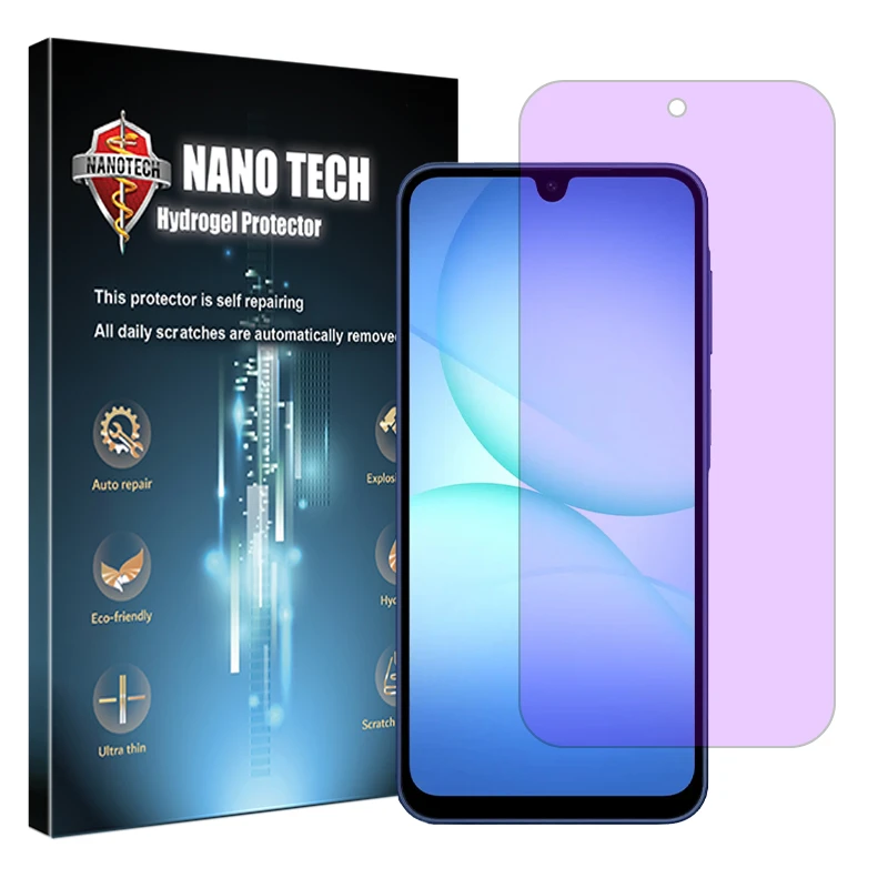 محافظ صفحه نمایش آنتی پرپل نانو تک مدل Eye Care مناسب برای گوشی موبایل سامسونگ Galaxy A17