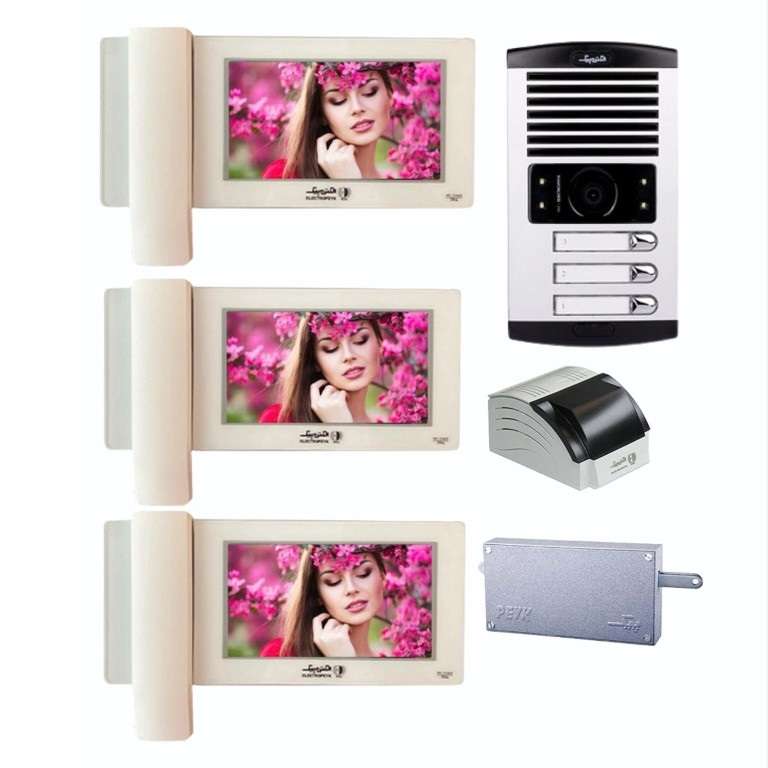 مجموعه دربازکن الکتروپیک مدل   FD-1086/3/996x3-white