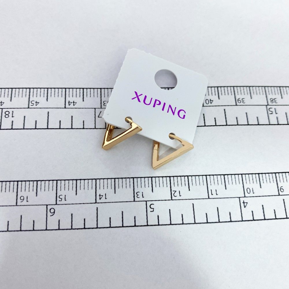 گوشواره زنانه ژوپینگ مدل مثلث کد E3520 -  - 2
