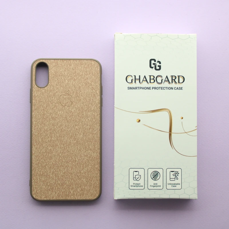 کاور قاب گارد مدل چرمی ساده مناسب برای گوشی موبایل اپل iPhone XS Max