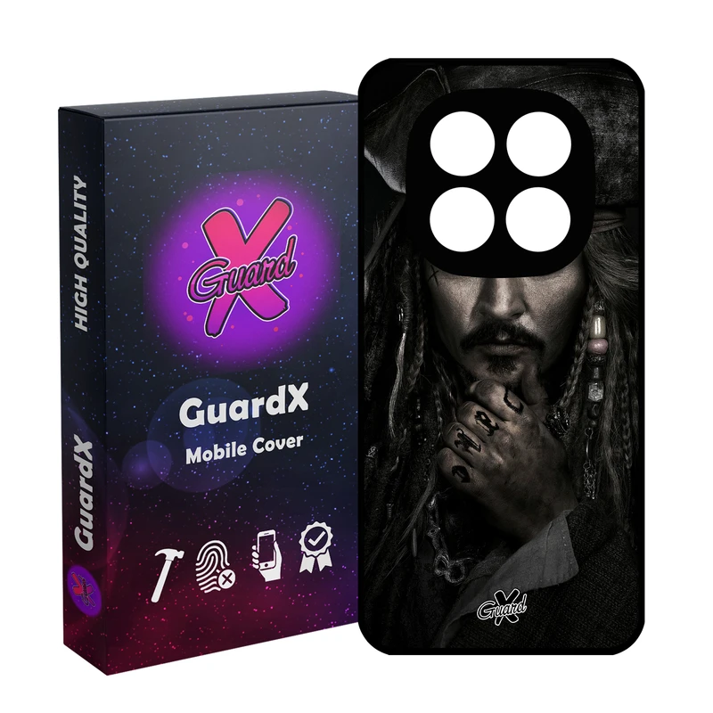 کاور گارد ایکس طرح Johnny Depp مدل 10178 مناسب برای گوشی موبایل شیائومی Redmi Note 14 Pro 4G