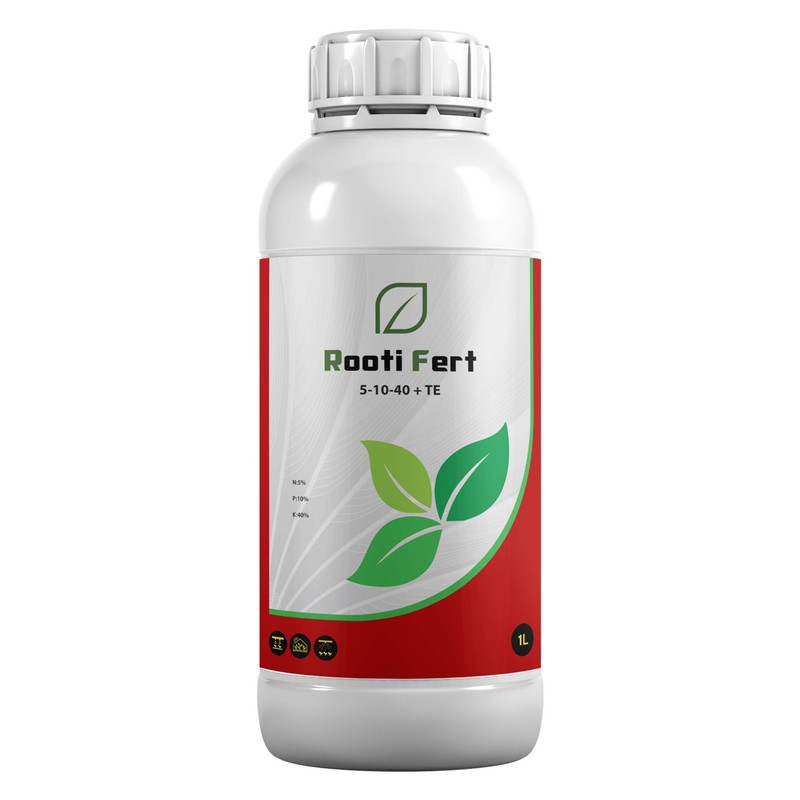 کود مایع روتی فرت مدل NPK 5-10-40+TE حجم یک لیتر