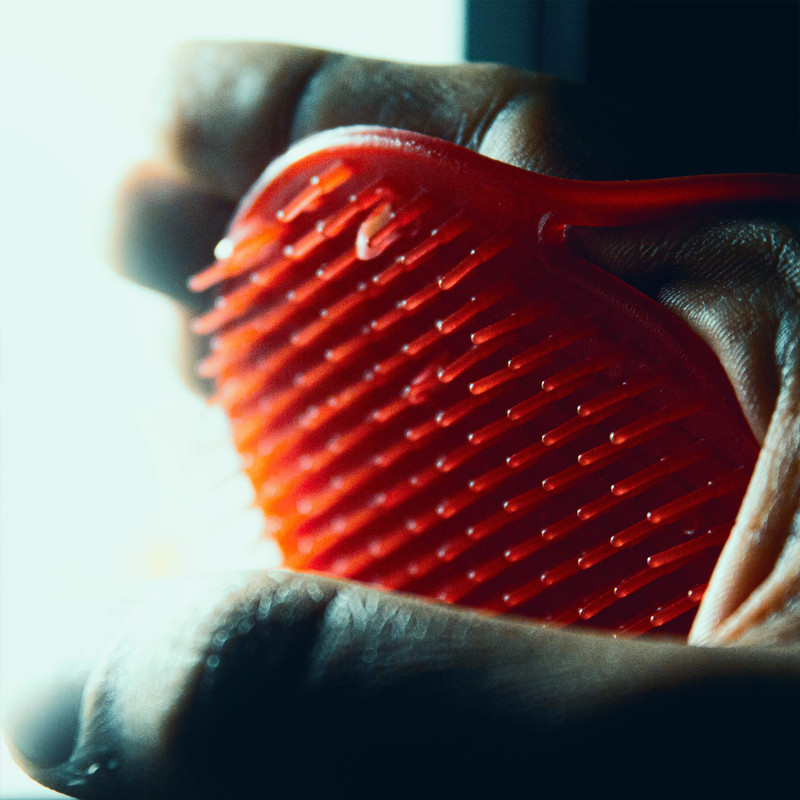 برس مو مدل انگشتی کد F-15