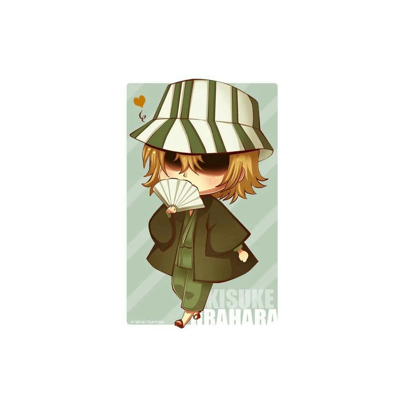 استیکر لپ تاپ و موبایل مدل انیمه طرح Bleach Kisuke Urahara کد 2894
