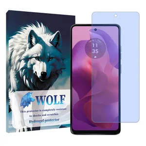 Wolf anti blue screen Protector Suitable for Motorola Moto G24 Mobile Phone