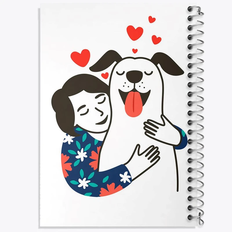 دفتر مشق 50 برگ خندالو مدل حمایت از حیوانات کد 27378