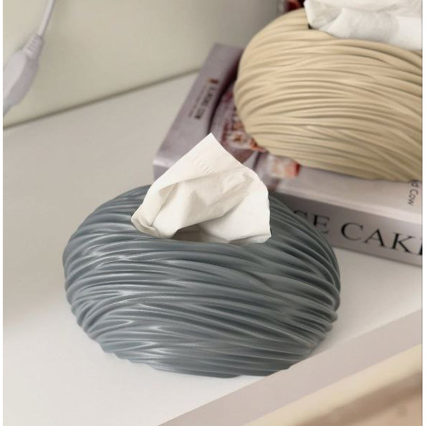 جعبه دستمال کاغذی مدل شیاردار مدرن مینیمال