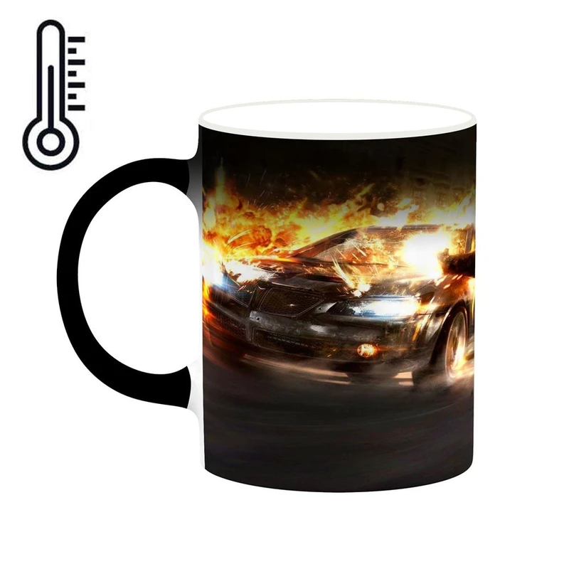 ماگ حرارتی کاکتی مدل بازی Need For Speed کد mgh29670