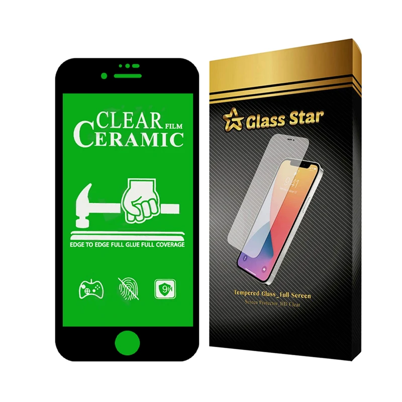محافظ صفحه نمایش گلس استار مدل CERCLRS مناسب برای گوشی موبایل اپل iPhone 8 / 7 / SE 2020 / SE 2022