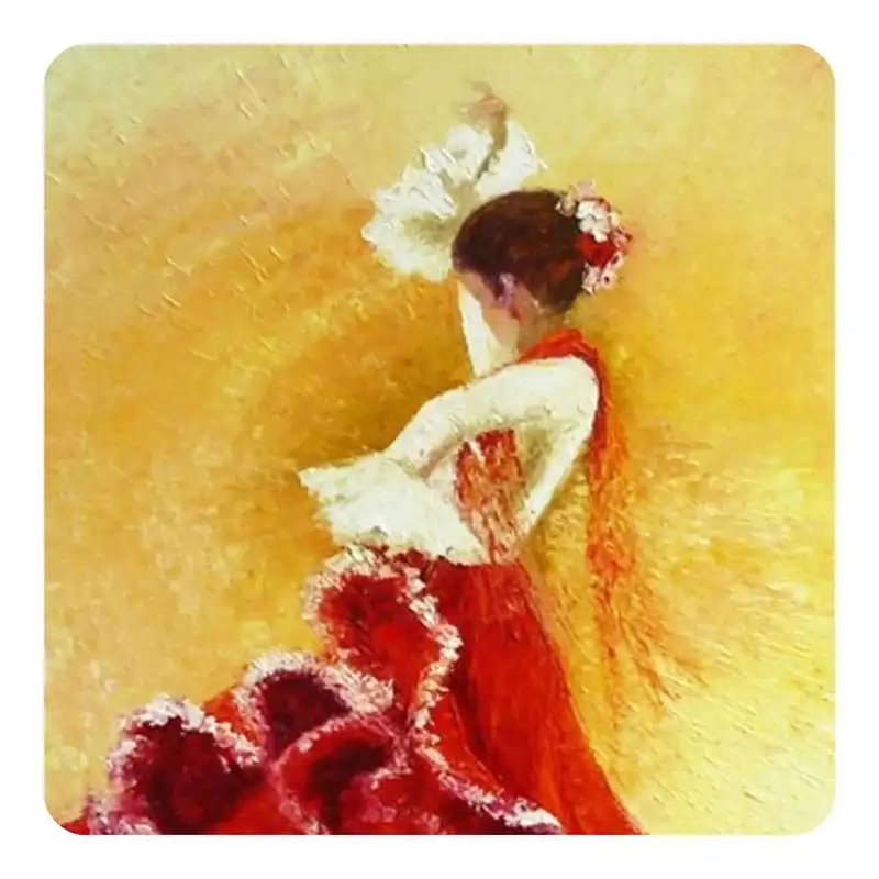 مگنت طرح نقاشی رنگ روغن مدل mg10387