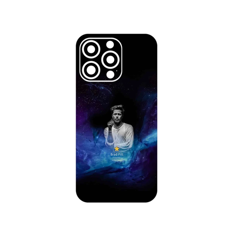 برچسب پوششی ماهوت مدل Brad Pitt مناسب برای گوشی موبایل اپل iPhone 13 Pro Max