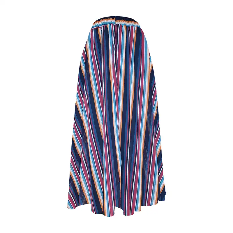 دامن کلوش زنانه مدل H78 رنگ قرمز