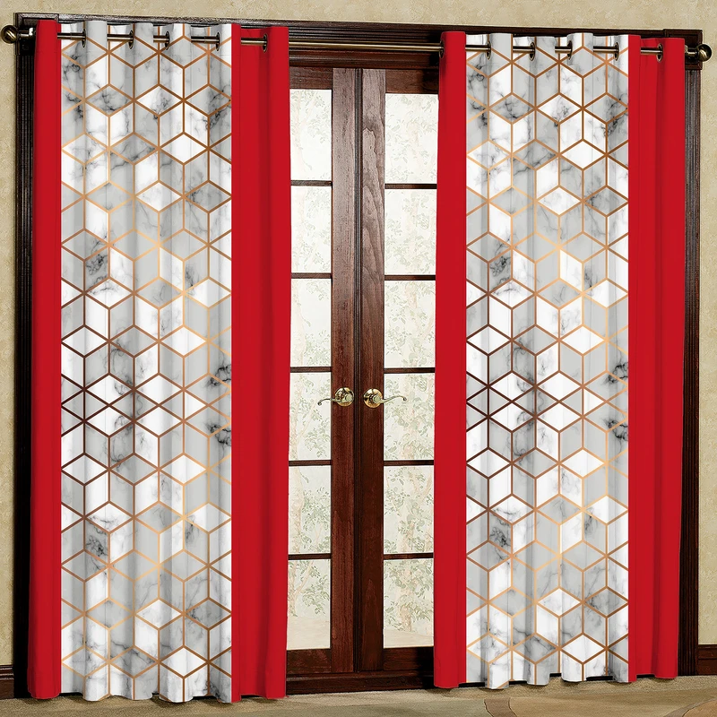 پرده مدل سنگی مخمل پانچی کد 1012 سایز 140x200 سانتی متر