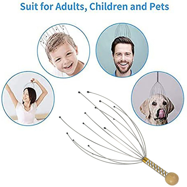 ماساژور سر کد F4J3 بسته 2 عددی