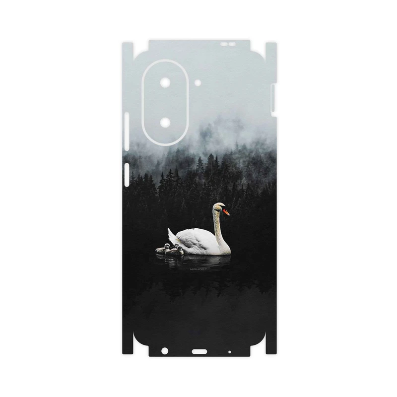 برچسب پوششی ماهوت مدل Swan_Lake-FullSkin مناسب برای گوشی موبایل شیائومی Poco C71