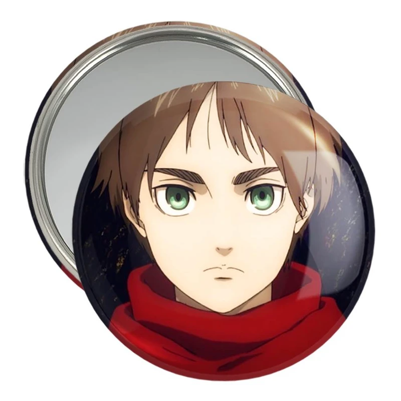 آینه جیبی خندالو مدل ارن یگر انیمه اتک آن تایتان  کد 13250