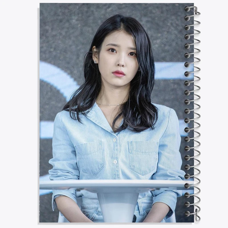 دفتر شطرنجی 50 برگ خندالو طرح آیو IU کد 19800