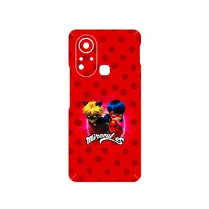 MAHOOT Ladybug and Cat Noir Cover Sticker for Infinix Hot 11s
